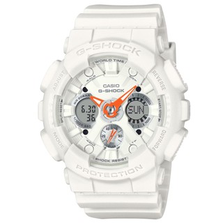 【聊聊甜甜價】CASIO G-SHOCK 經典時尚 雙顯腕錶 GMA-S120SA-7A1