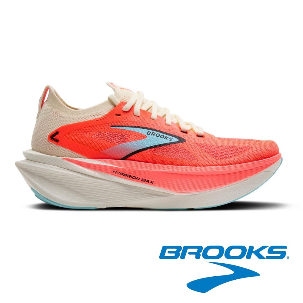 【BROOKS】Hyperion Max 3女加速型避震緩衝運動鞋『紅/白』120455