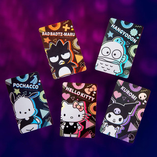 三麗鷗POP系列SuperCard悠遊卡（帕恰狗、人魚漢頓、KITTY、酷洛米、酷企鵝）