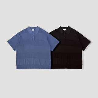 【QUEST】現貨 QUEST HOLE-KNIT POLO SHIRT 針織上衣 兩色