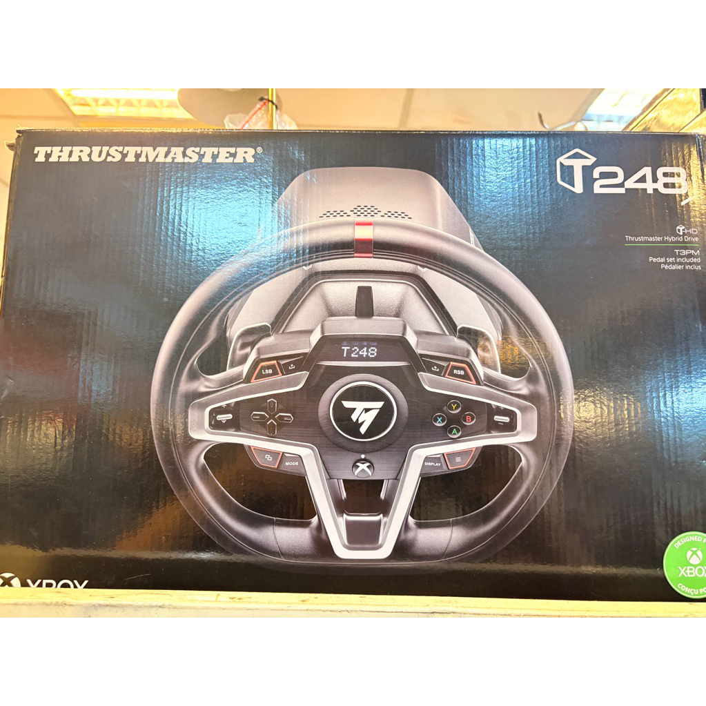 二手商品圖馬斯特 T248X 力回饋方向盤 支援Xbox Series X|S、One /  PC