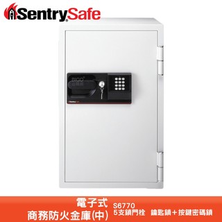 SentrySafe 電子式商務防火金庫（中） S6770 防盜金庫 密碼保險箱 保險櫃 密碼櫃 保險箱