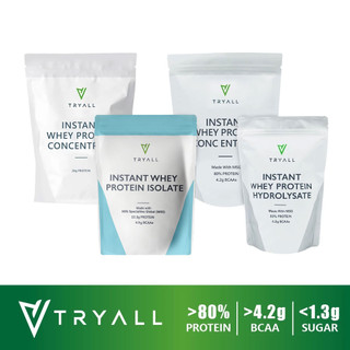 [Tryall] 濃縮乳清 分離乳清 水解乳清 無新增 MSG GLC分裝 蛋白粉 高蛋白