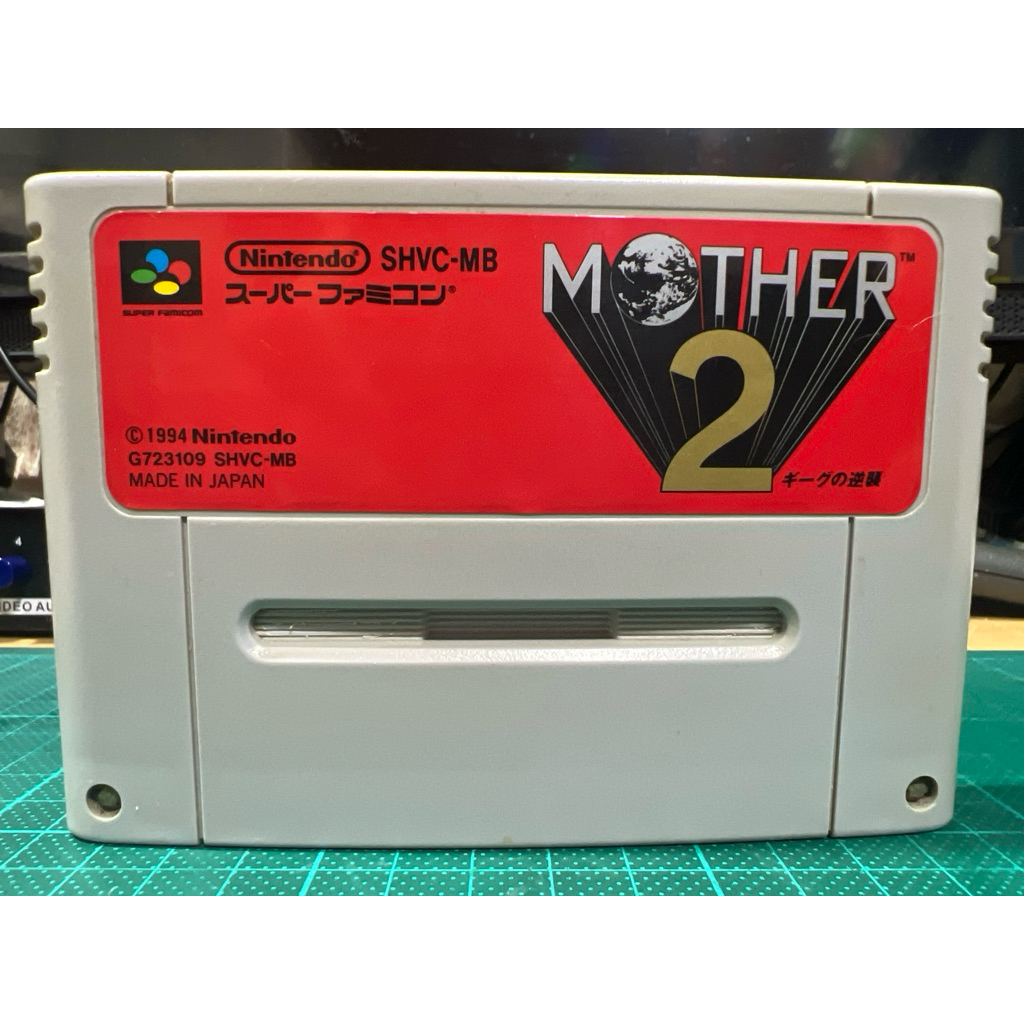 激動的巨人 二手現貨 超級任天堂 SFC 日版裸卡 地球冒險2 MOTHER2 實物拍攝 如圖 已測試