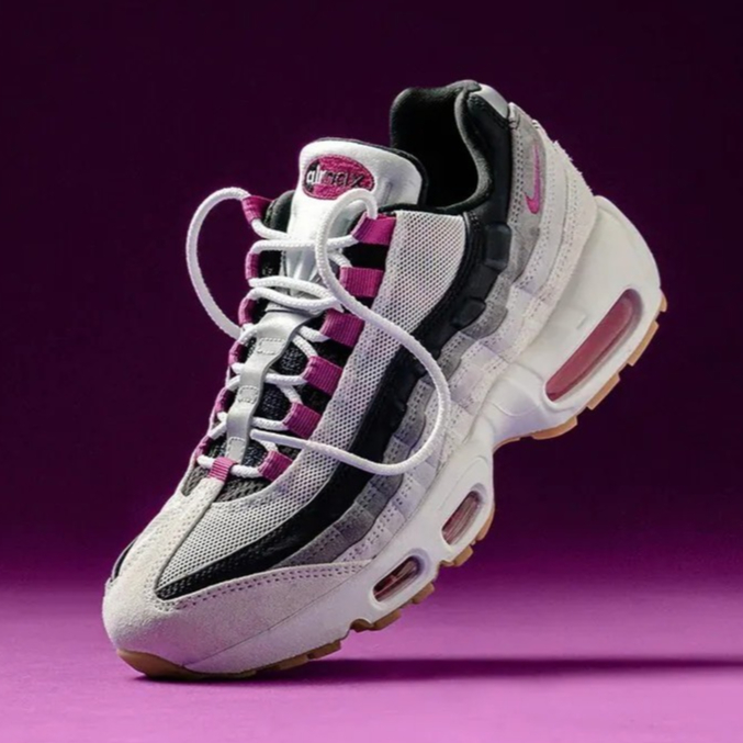 【NIKE】預購 Nike SB x Nike Air Max 95 "Cactus Flower" 白紫