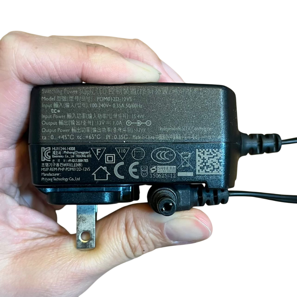 ❮二手❯ 荷蘭 PHILIPS 飛利浦 12V 1A LED檯燈電源線 PDM012D-12VS 58083 電源適配器