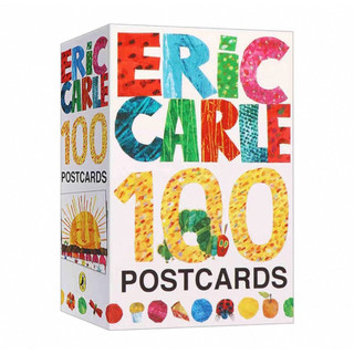 艾瑞卡爾 100張明信片 Eric Carle 英國 postcards 動物