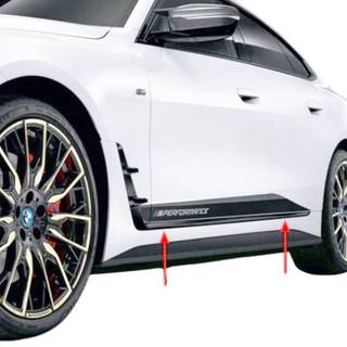 M Performance BMW 原廠 i4 系列 G26 Lci 全車系 車側貼紙 車身貼紙 1 組=左右邊【YG】