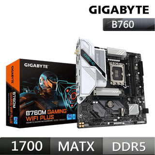 技嘉 B760M GAMING PLUS WIFI (DDR5) 主機板 含稅開發票 如有問題歡迎聊聊