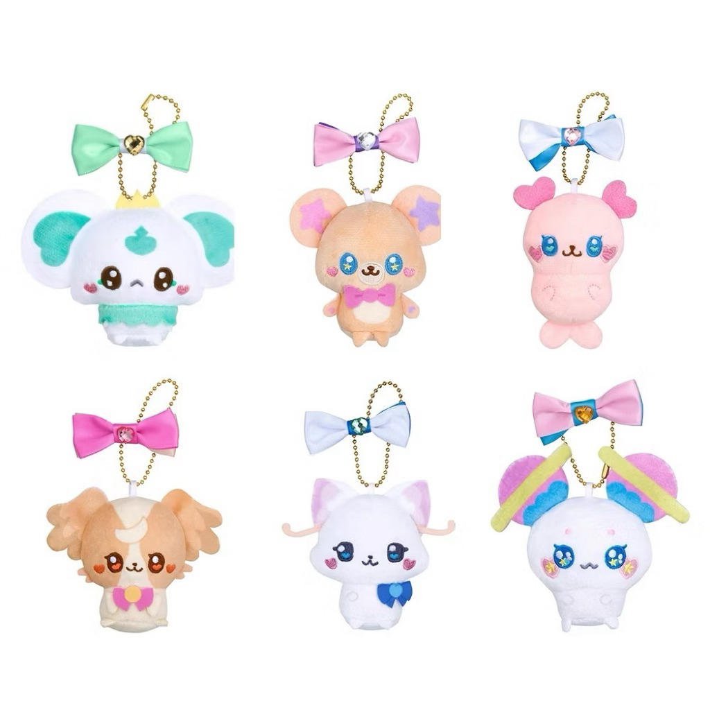 BABDAI 光之美少女 美妙寵物吊飾（保倫/莫夫倫/庫露露/小麥/小雪/芙娃）