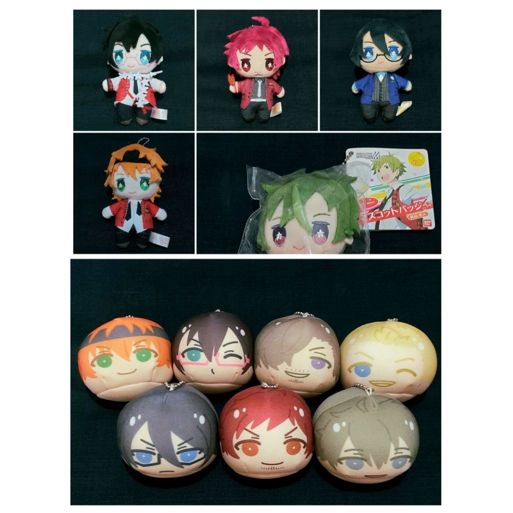 偶像大師sideM 別針娃娃 饅頭 天道輝 櫻庭薰 柏木翼 high joker 四季 春茗 隼人 山下次郎 伊集院北斗
