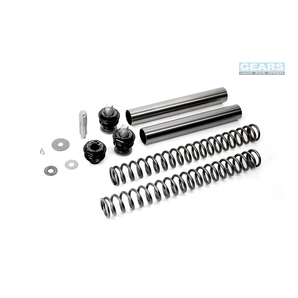 GEARS集亞MT07 XSR700前叉彈簧預載FSP前避震MT-07懸吊XSR避震器700改裝品 制動YAMAHA剎車