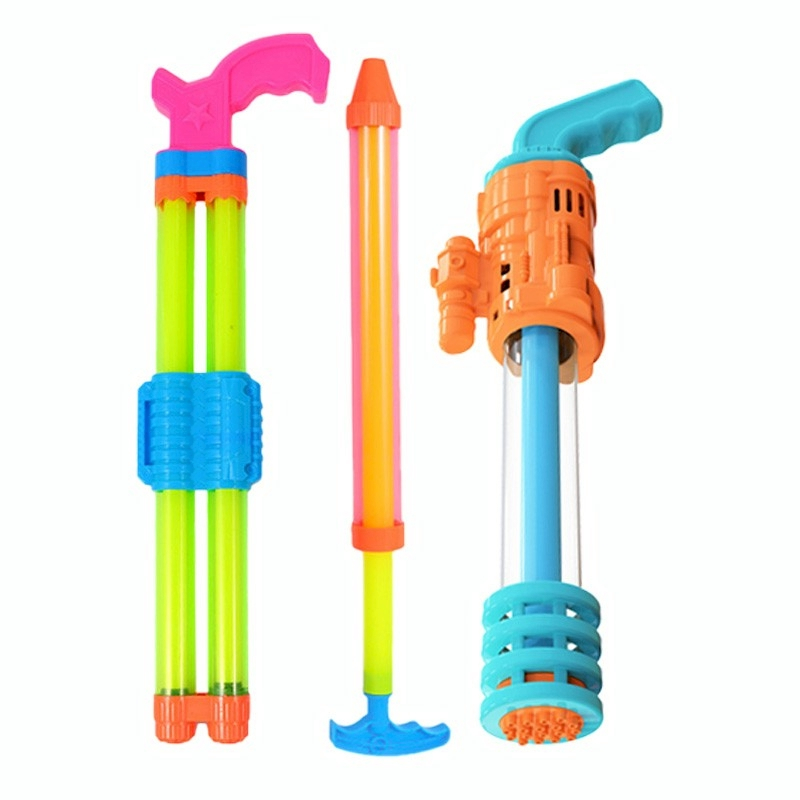 抽拉式水槍 水戰玩具 大容量水槍 兒童玩具 雙管水槍 戲水槍 夏天玩水 清涼玩具 水戰神器 夏天 玩具 水槍 大容量