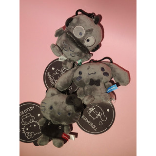 🩶限量美版 挖煤灰皮HelloKitty 凱蒂貓大耳狗醜魚漢頓系列娃娃吊飾｜臺灣現貨免運｜正版授權Sanrio三麗鷗代購