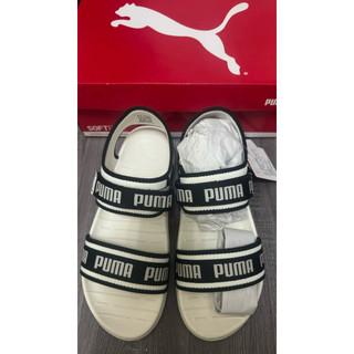 【全新絕版｜Puma黑白經典涼鞋】softride sandal Wns Signature｜marshmallow