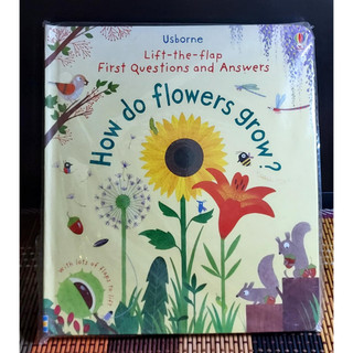 Lift-the-Flap First Q&A how do flowers grow? 硬頁書