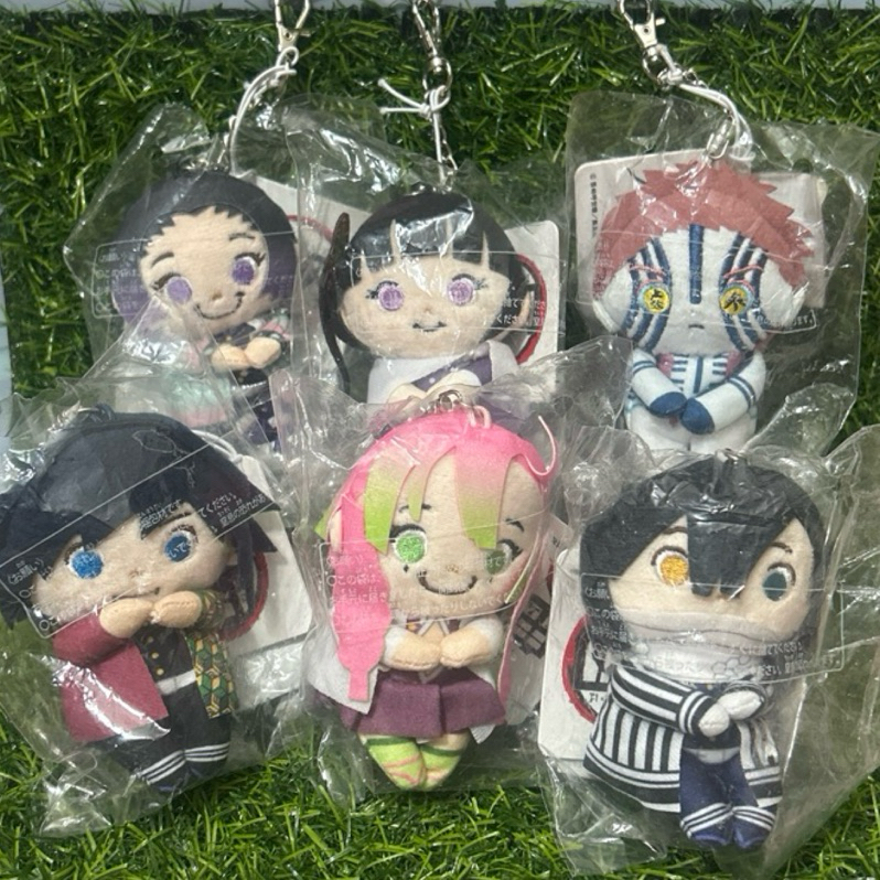 👍正版 鬼滅之刃 猗窩座 甘露寺蜜梨 富岡義勇 炭治郎 蝴蝶忍 富岡義勇 香奈呼 伊黑小芭內 時透無一郎 吊飾 鑰匙圈