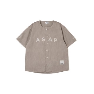 HUTCH ASAP All Field Baseball Shirt "Walk-off Homer" 卡其 棒球杉