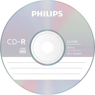 PHILIPS CD-R 52x 唱片版 絕版品 光碟片 台灣製 黑膠 DVD + 可列印