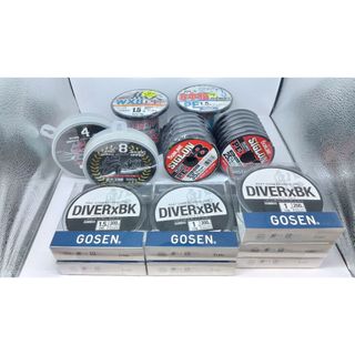 各種零碼 PE線 二手新品未拆封 日本PE線 5色PE線 船釣PE線 GOSEN SUNLINE 單色 日本 台灣