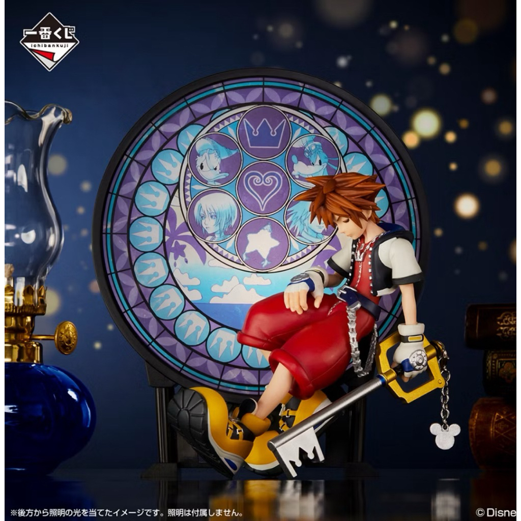 ［現貨］王國之心一番賞、kingdom hearts linking hearts、D賞玻璃盤、F賞水杯、G賞鑰匙圈吊飾