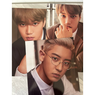 EXO 年曆 A4海報 KAI&燦烈