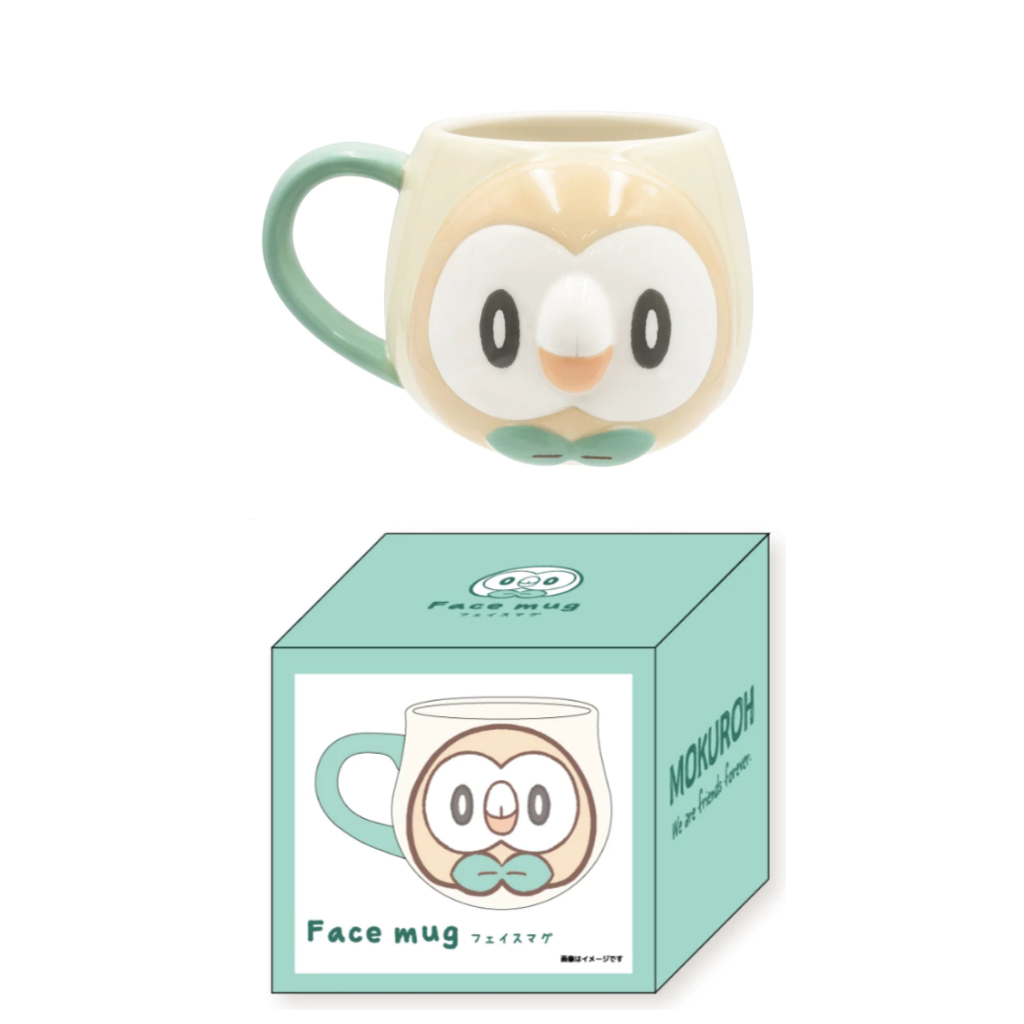 現貨 當日出貨 日本 寶可夢 Pokémon pokepeace 木木梟 馬克杯 送禮首選 生日禮物 立體馬克杯 熱銷