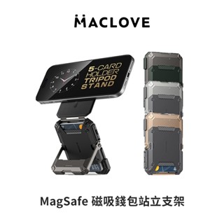 【SUPCASE】MagSafe 磁吸錢包站立支架 | 支架 自拍架 magsafe卡片夾 充電座 多功能使用