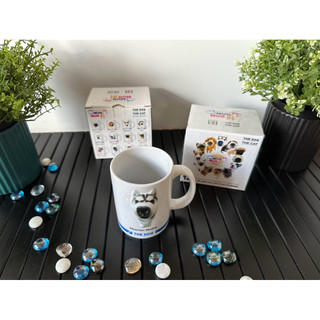 🐶🐱【THE DOG & THE CAT 動物大頭馬克杯｜7-ELEVEN聯名限量款】