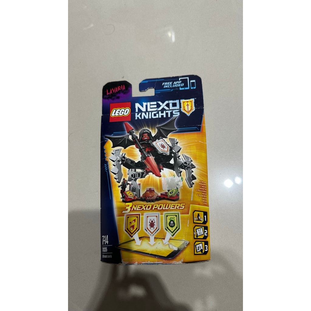 LEGO 70335 樂高 終極炎魔麗亞 Nexo Knight 盒況不佳