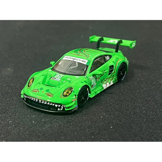 mini gt 713 保時捷 911 gt3 r #80 2023 imsa 12 hrs gtd ao 恐龍 綠色