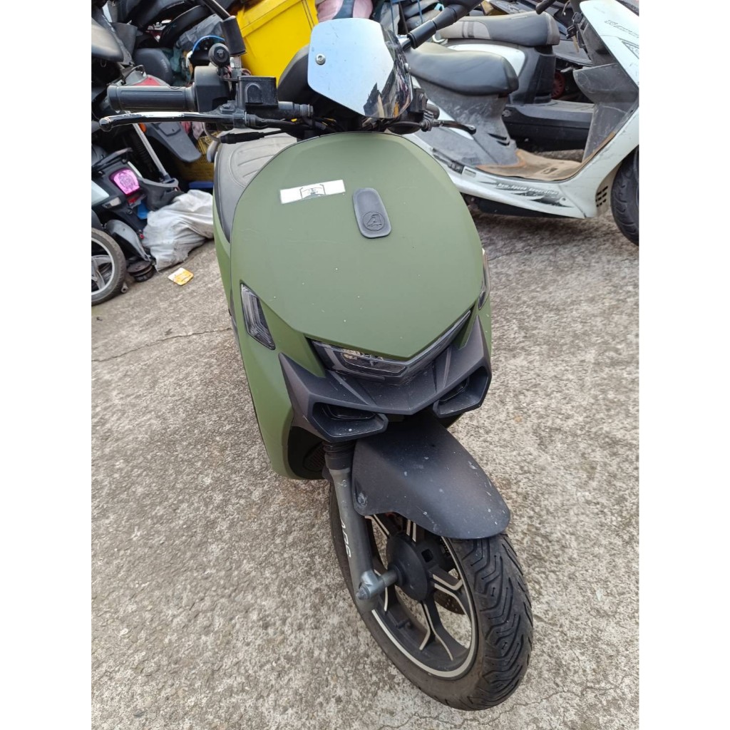 達成拍賣 宏佳騰 ai-1 AI1 電動車 零件車 全車拆賣 大燈 輪圈 坐墊 碼表 車殼 車手 避震器 後燈 方向燈