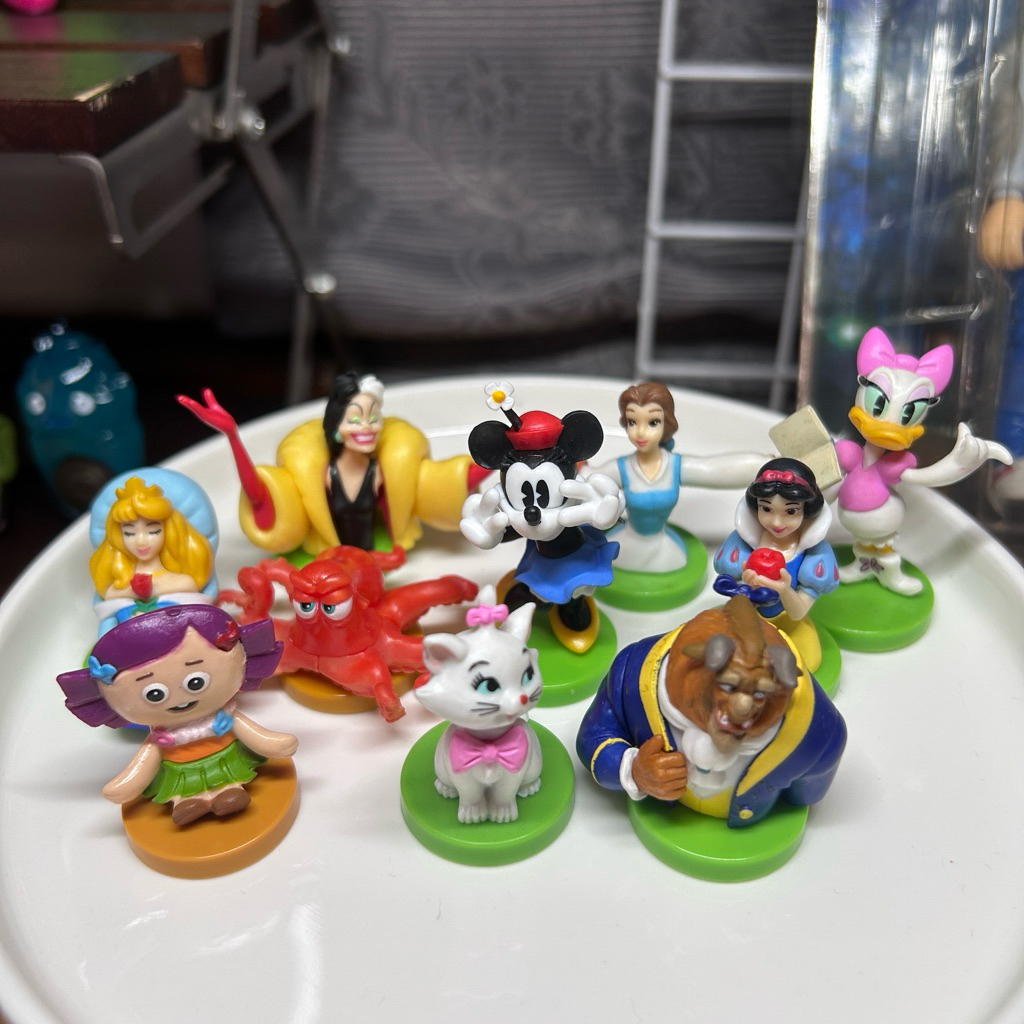 Bunxo｜日本🇯🇵｜絕版｜巧克力🍫蛋公仔｜野獸｜玩具總動員｜庫伊拉｜睡美人｜貝兒｜米妮｜海底總動員｜白雪公主👑｜瑪麗貓