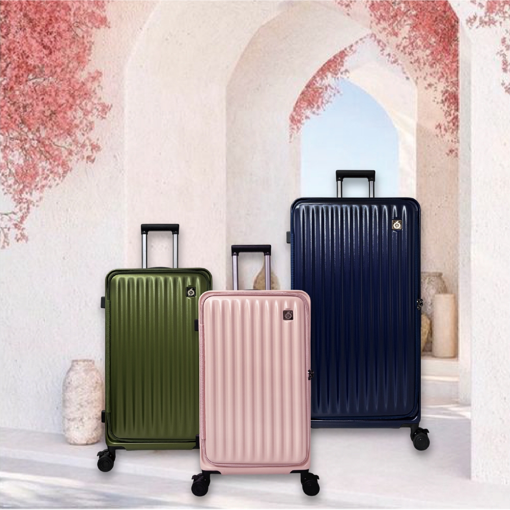 【LN精品皮件】箱遊II『前開式』多功能行李箱 胖胖箱 20吋/24吋/28吋『可擴充』商務筆電拉桿箱 附防塵套