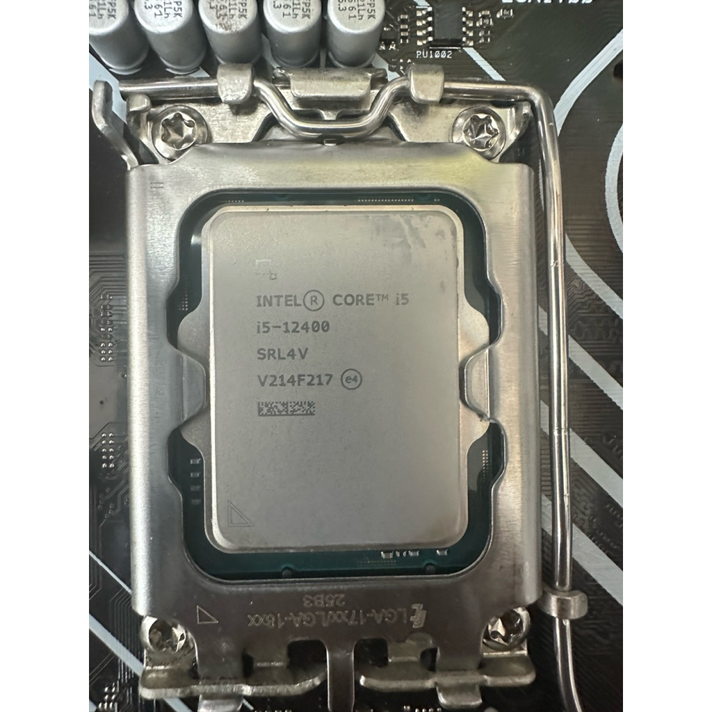 中古 二手 良品 CPU INTEL I5-12400 含原廠風扇 原價屋保內