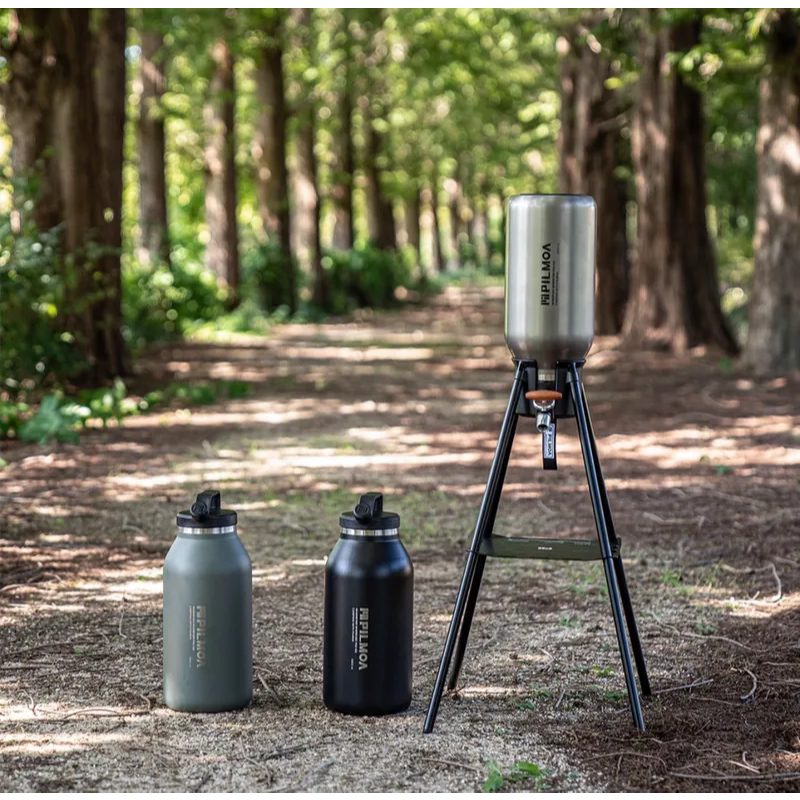 《PILMOA》保溫/保冰壺 4L 三色｜【海怪野行】保溫 保冰 不鏽鋼 冰熱兩用壺 風格露營 戶外露營