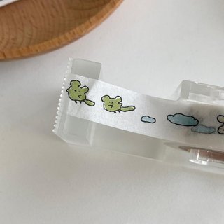 現貨 韓國文創 collector mumu Cute Friends Masking Tape 鼻涕鼠 紙膠帶