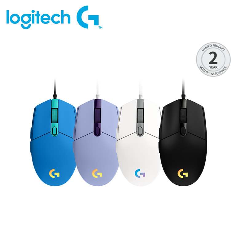 Logitech 羅技 G102 第二代 RGB 炫彩遊戲滑鼠【現貨】【GAME休閒館】