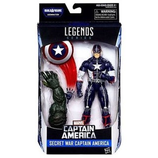 (不挑盒況)Marvel Legends 漫威 6吋 秘密戰爭 美國隊長 有baf