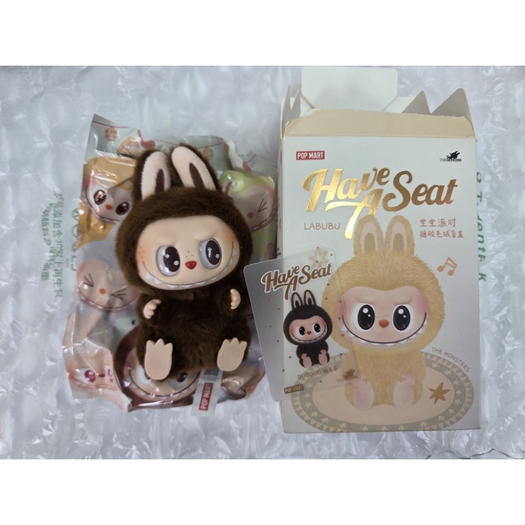 POP MART 泡泡瑪特 LABUBU THE MONSTER 坐坐派對 前方高能  二代 三代 隱藏 趣多多 本我