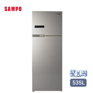 SAMPO 聲寶 480公升一級變頻系列極光鈦雙門冰箱SR-C48D(Y9)