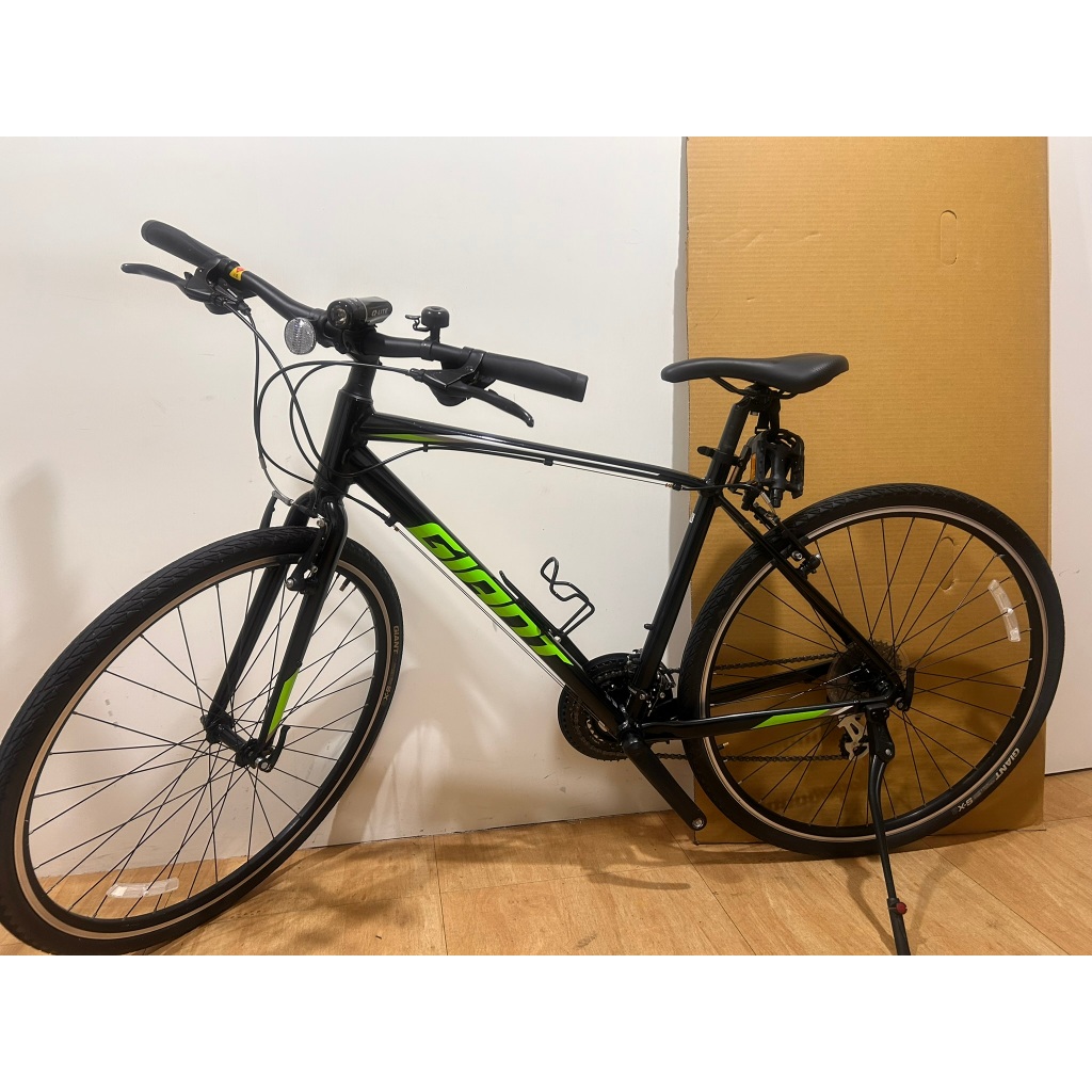二手 捷安特 GIANT ESCAPE2 平把公路車 綠色 M號