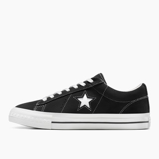 CONVERSE ONE STAR 95 OX 男女 休閒鞋 帆布鞋 低筒 黑色-A14711C