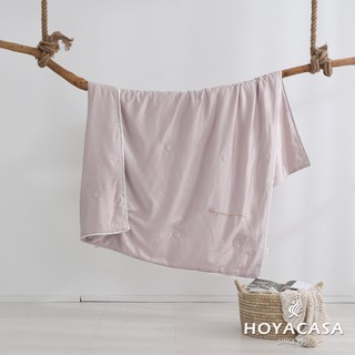 HOYACASA 300織琉璃天絲涼被｜琉璃紫｜清淺典雅系列｜150x190cm
