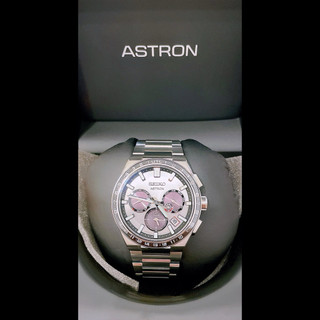 SEIKO 精工 美品 Astron 型號SSH107J1 光動能 GPS衛星定位雙時區腕錶 鈦金屬錶框錶帶 藍寶石鏡面