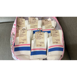 全新現貨日本超商限定《LAWSON vs MUJI 》無印良品聯名款 全家便利商店抗菌防臭 厚款襪子