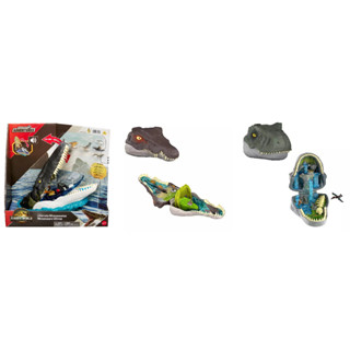 美泰兒MATTEL 侏羅紀世界電影 微型恐龍世界 暴龍款 棘龍款 滄龍豪華版(領卷更優惠且免運)玩具研究中心 現貨