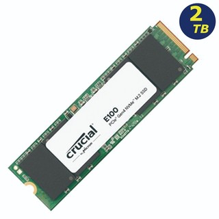Crucial E100 2TB 2T PCIe Gen4 NVMe SSD CT2000E100SSD8 美光 公司貨