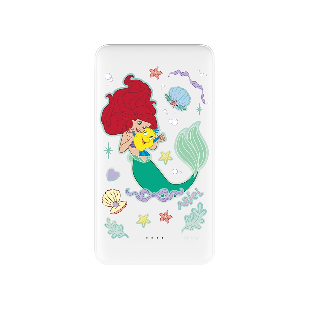 【TOYSELECT】Disney公主-小美人魚款雙線快充10000mAh行動電源