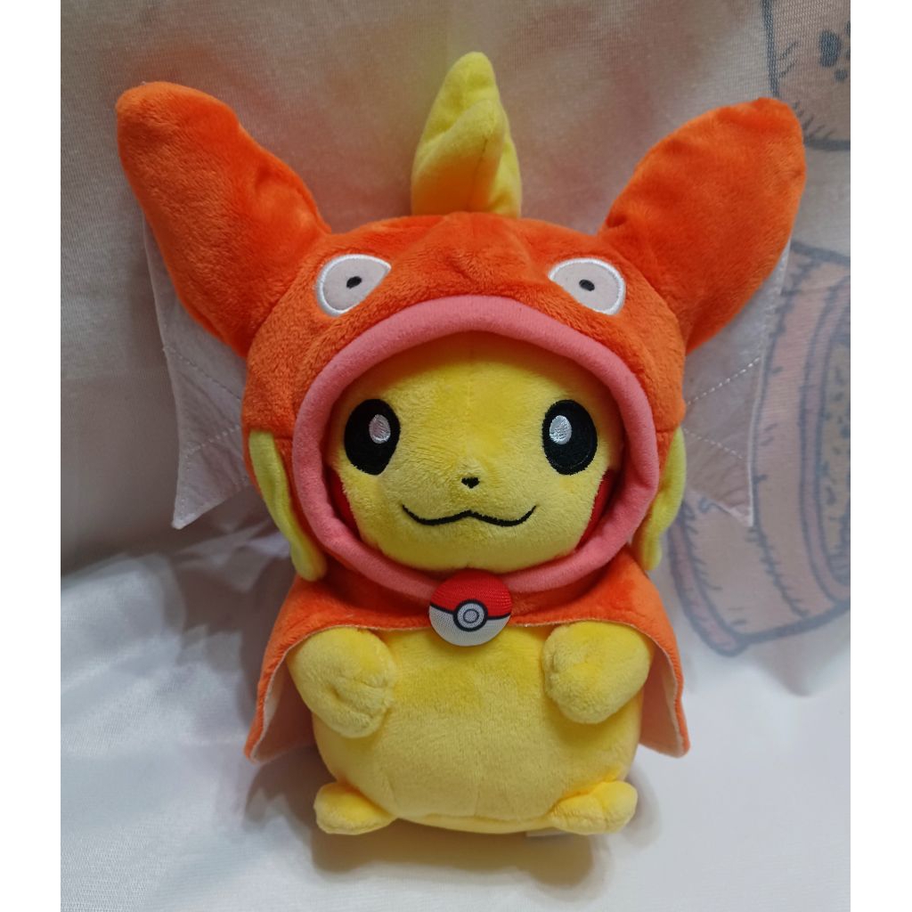 現貨 絕版 日本寶可夢中心 鯉魚王皮卡丘娃娃 皮卡丘娃娃 鯉魚王娃娃 變裝皮卡丘娃娃 寶可夢娃娃 皮卡丘玩偶  正版